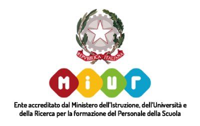 A logo for the ministero dell ' istruzione dell ' universita e della ricerca per la formazione del personale della scuola