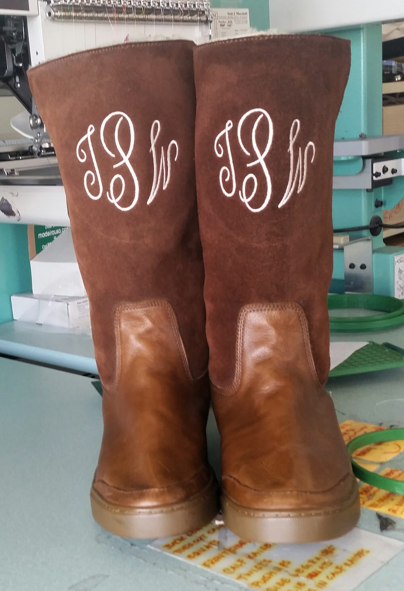 Customized Boots Stitch — Augusta, GA — Triumph Embroidery & More