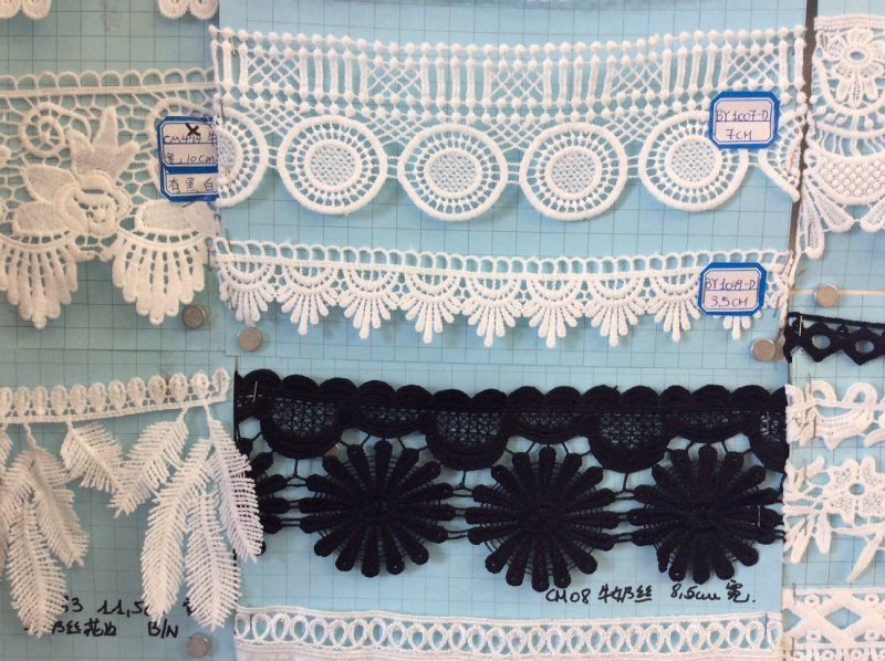 Accessori moda / Trine e pizzi macrame 04
