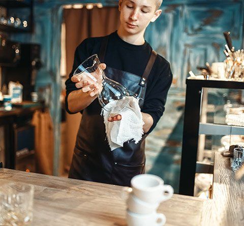 Scheduling — Man Wiping Glass in Calabasas, CA