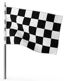 Checkered flag