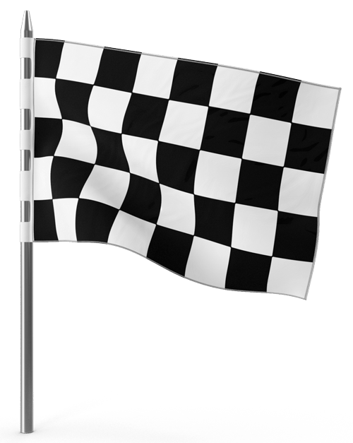 Checkered flag