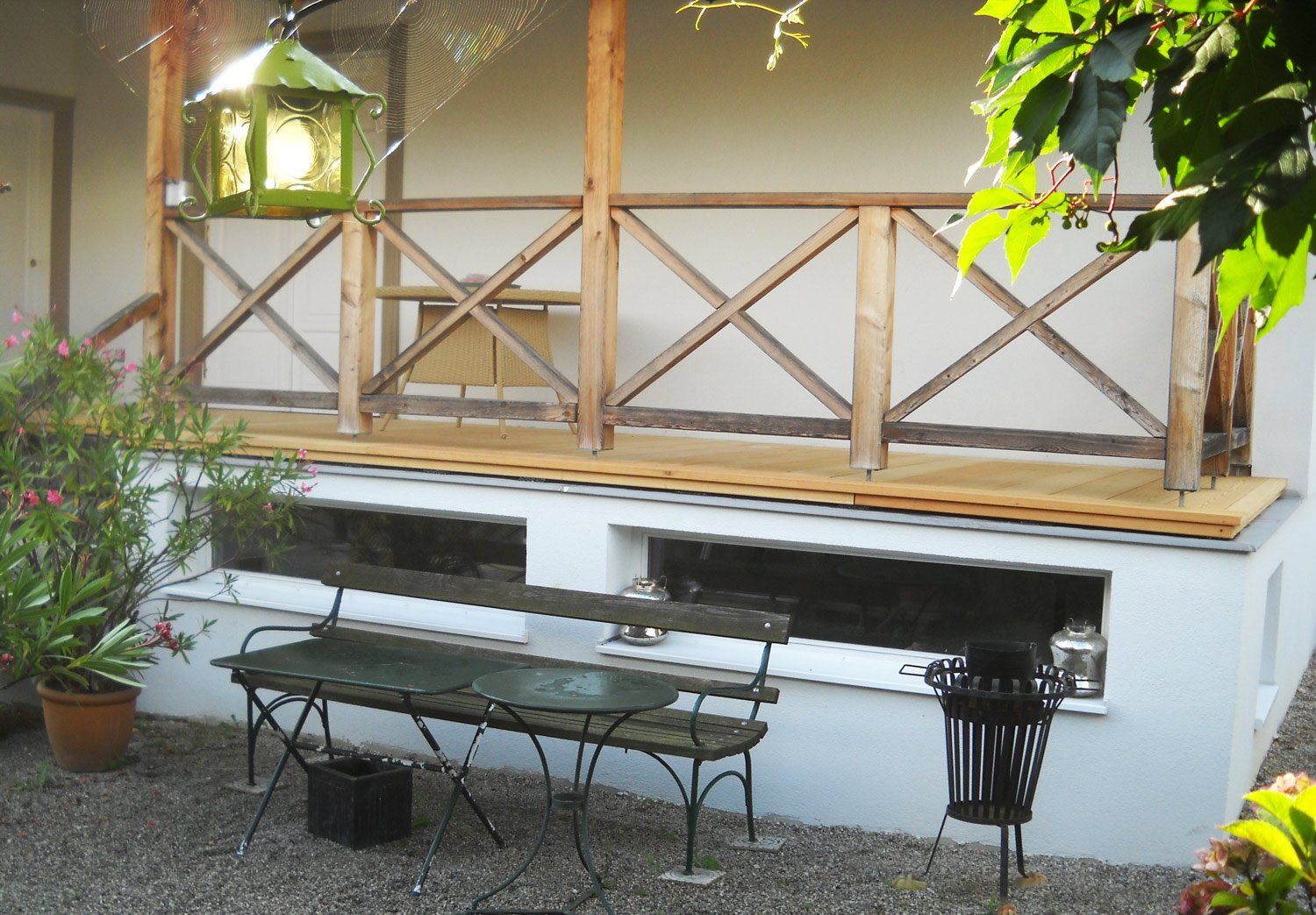 Holzterrasse