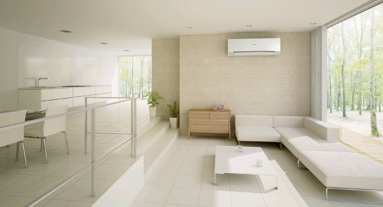 Panasonic split system air conditioner in lounge