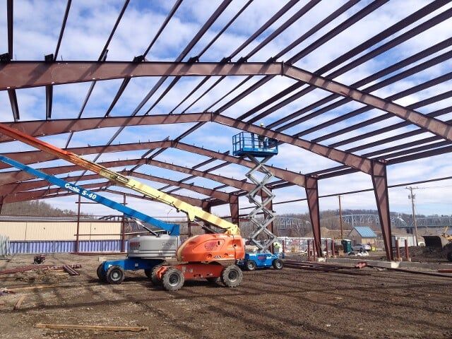 Lear Articulating Boom Vehicles - Constructions in New Castle, PA