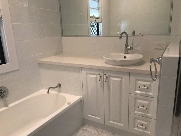 remodeled bathroom