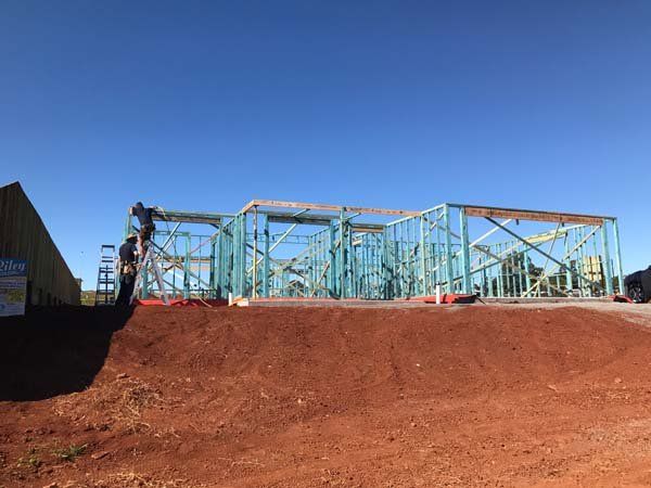 house being built