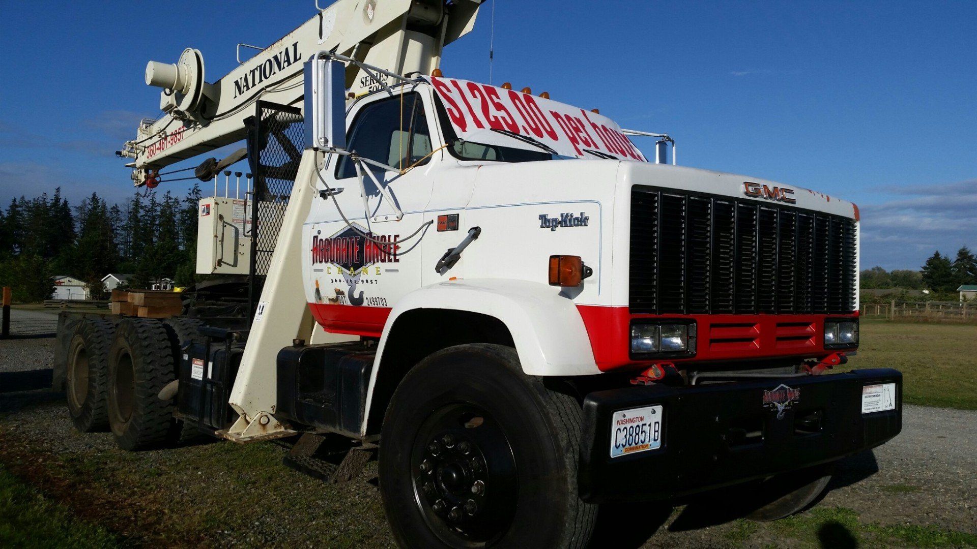 Cherry Picker for Fast Lifting