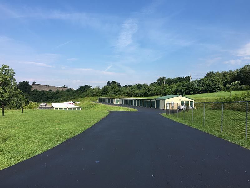 24-Hour Storage — Paved Road Leading To A Storage in Irwin, PA