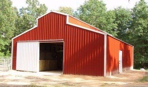 metal barn Picture of Metal Sheds Forrest City Arkansas