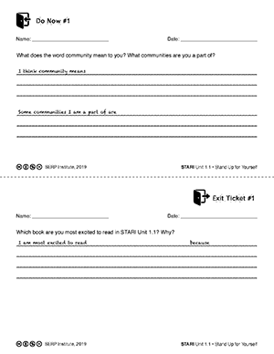 Do nows and Exit Tickets