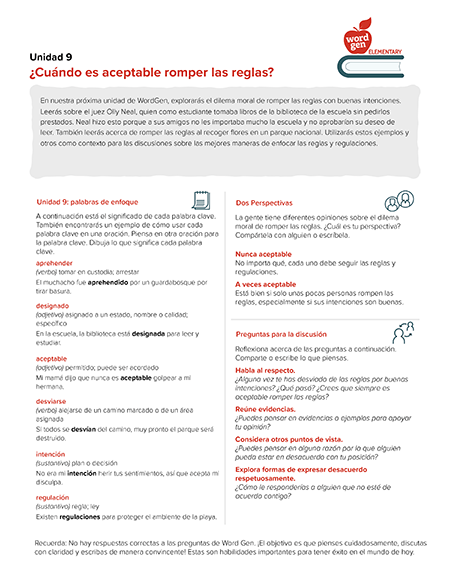 Supports for English Learners