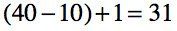 inserted math type