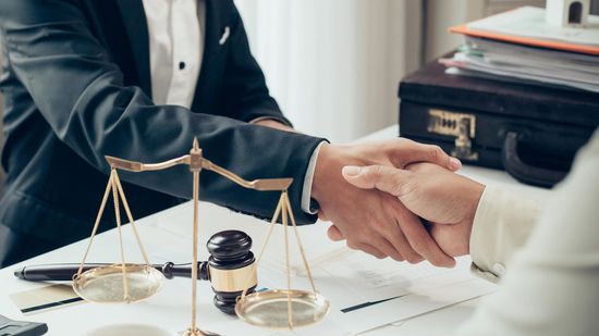 Social Security Claim — Lawyer Handshaking with Client in Marion, MS Social Security Claim — Lawyer Handshaking with Client in Marion, MS