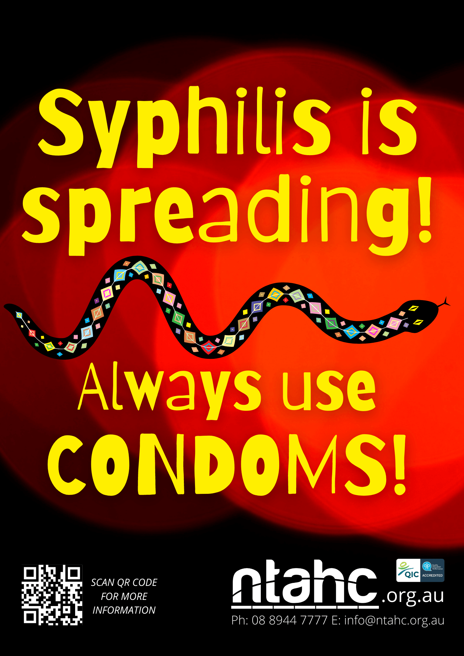 Condom poster for health promotion 