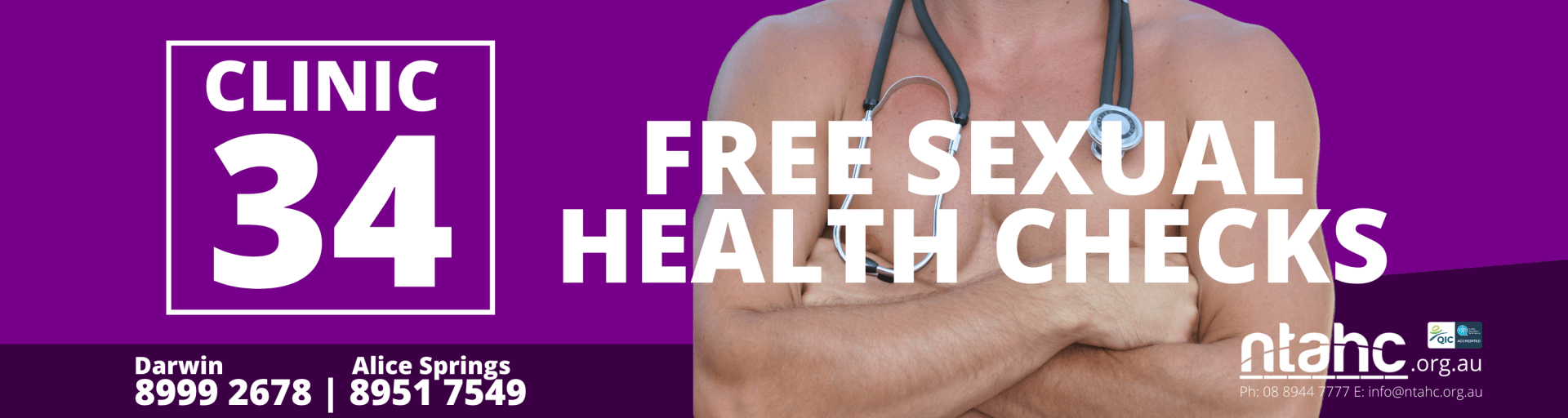 Free sex health check poster 