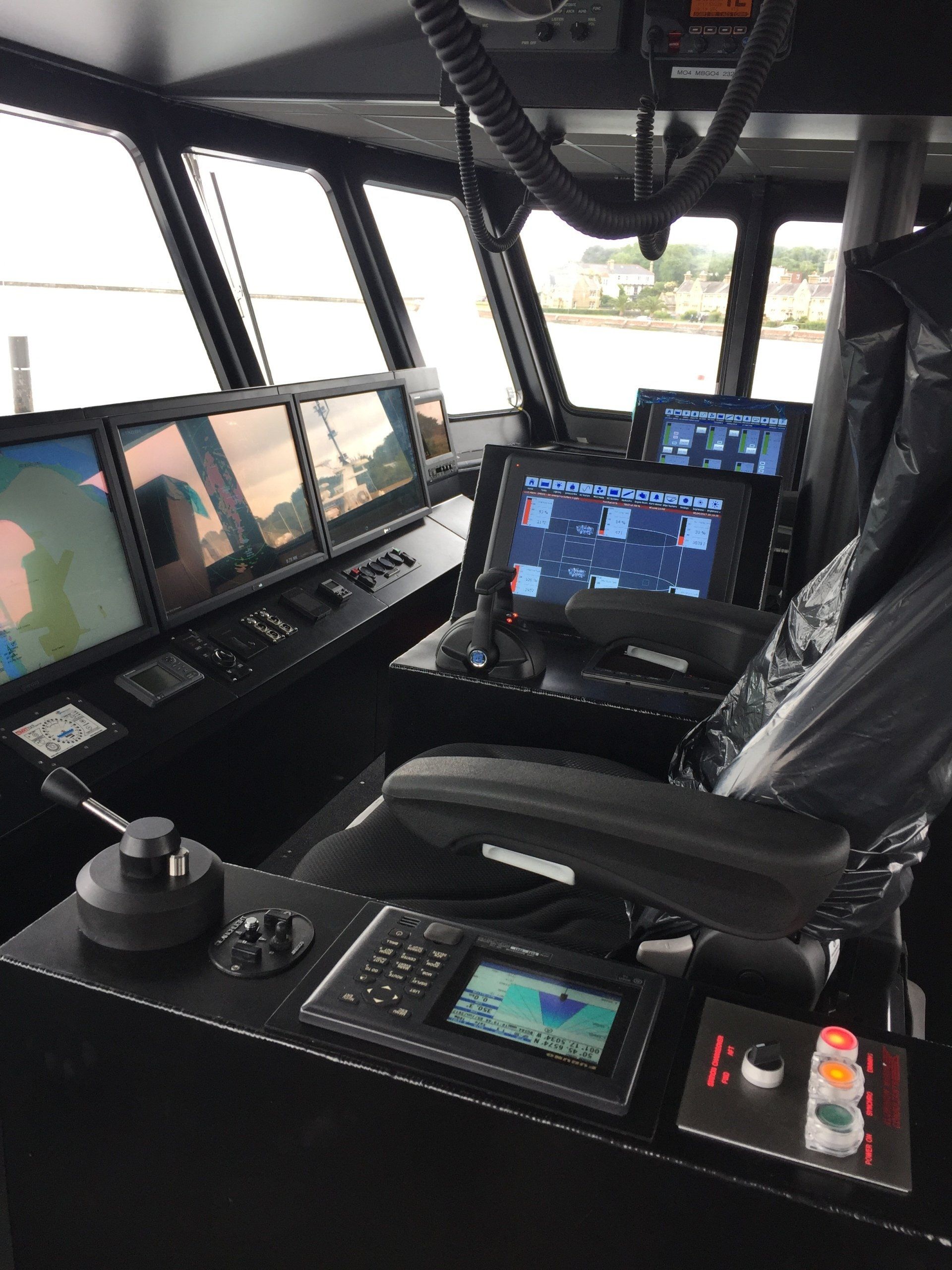 example of wheelhouse fit-out