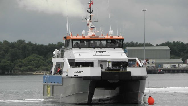 AMC built 'Hurrican Tow' Wind Farm Service Vessel AMC built 'Hurrican Tow' Wind Farm Service Vessel