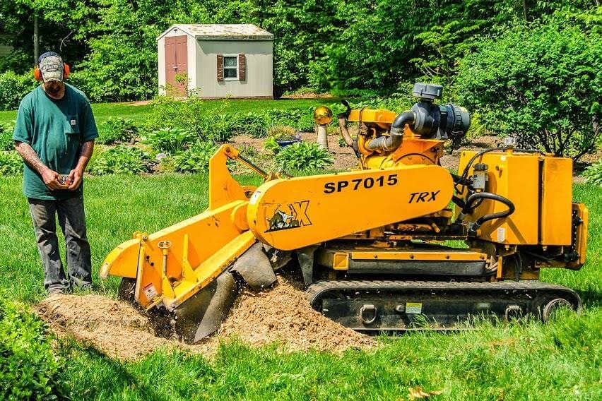Equipment in Action Jime's Tree Service - Tree services in Albany NY