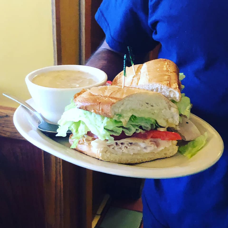 grinder and soup