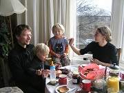 Breakfast on tour