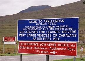 bealach na ba sign