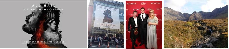 At the Edinburgh premier At the premier