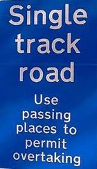 single track roads