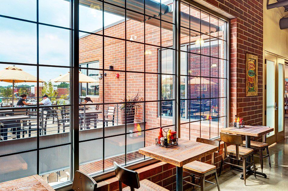 Tables by windows | Market District at Giant Eagle