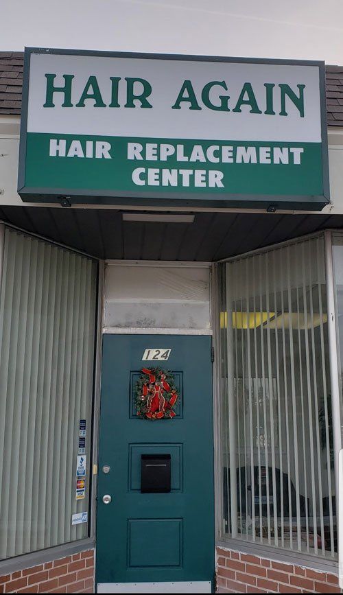 Hair Again LLC signage