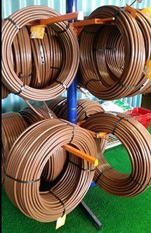Water reticulation brown hoses