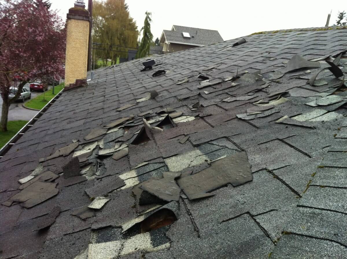 roof storm damage
