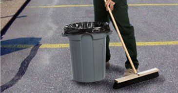Garage Sweeper — Clean Parking Lot in Chesapeake, VA