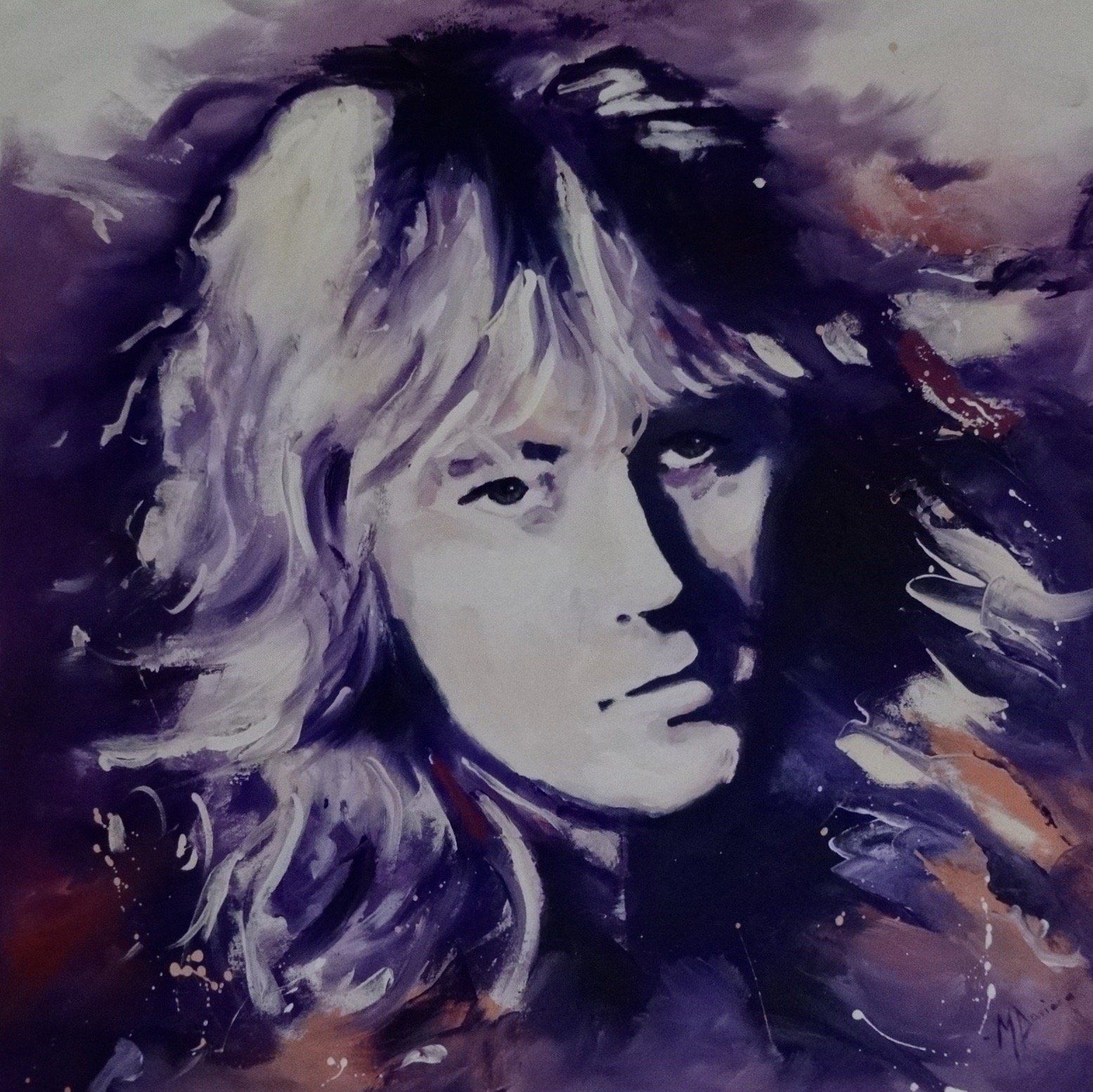 Joe Elliott painting