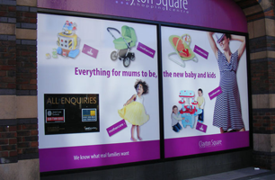 Interior and exterior sign designs