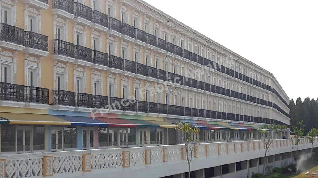 fixed awning