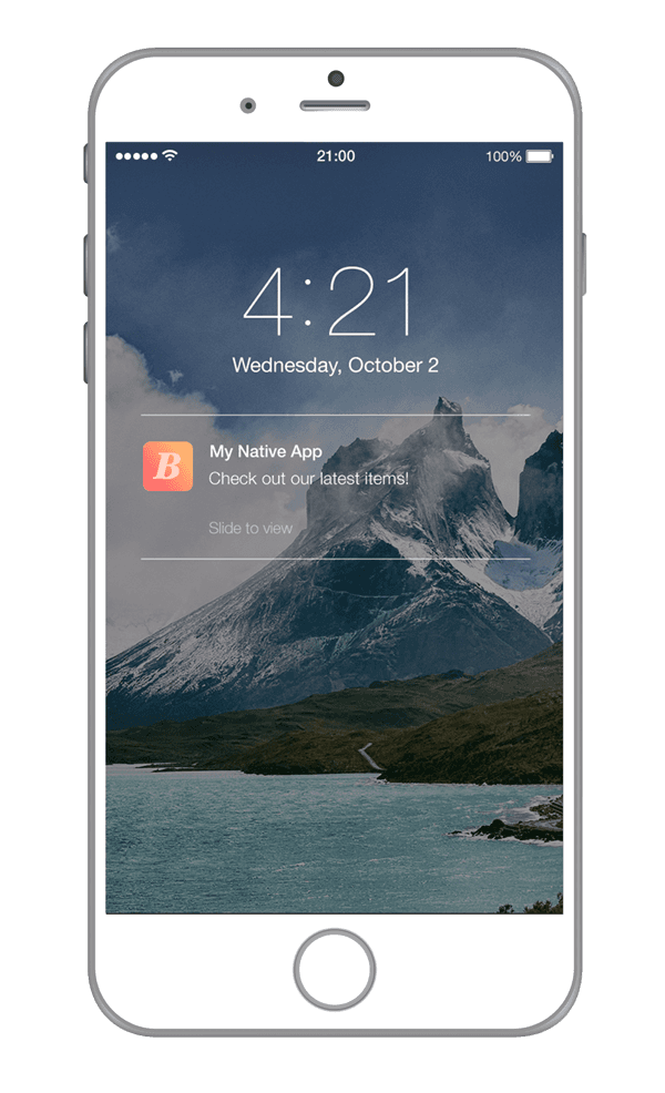 Push notifications Push notifications | ฟีเจอร์ | โมบายแอปพร้อมใช้ | เครื่องมือสร้างแอป