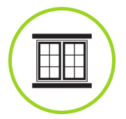Vector of a window