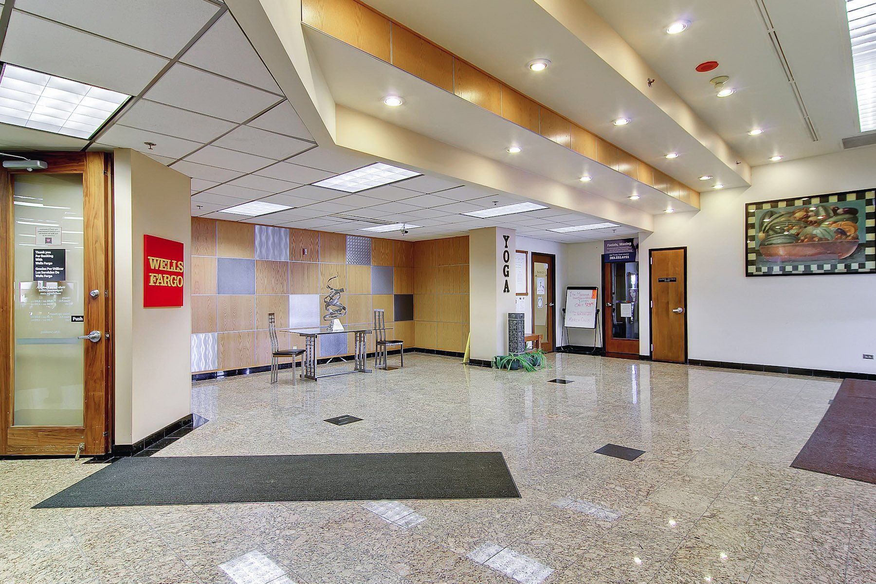 front lobby