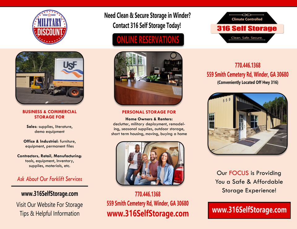 316 Self Storage in Winder