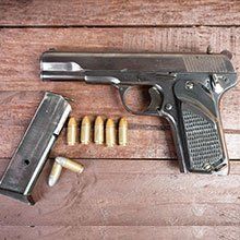 gun with bullets