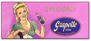 Vintage Grapette Advertising photo of grapette advertising