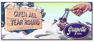 Vintage Grapette Soda Advertising photo of vintage grapette soda advertising