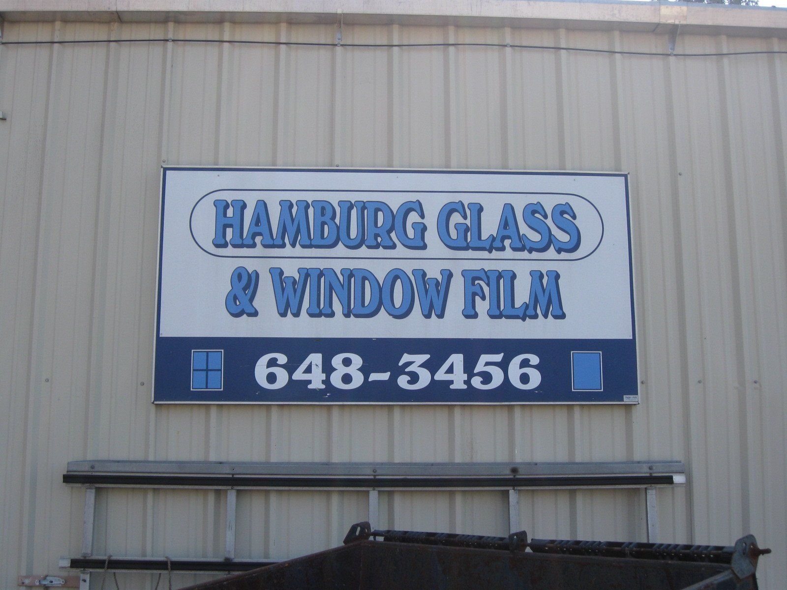 Hamburg Glass & Window Film banner