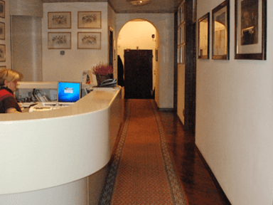 reception dello studio legale