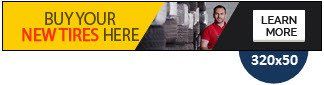 Mobile banner ad 320x50.