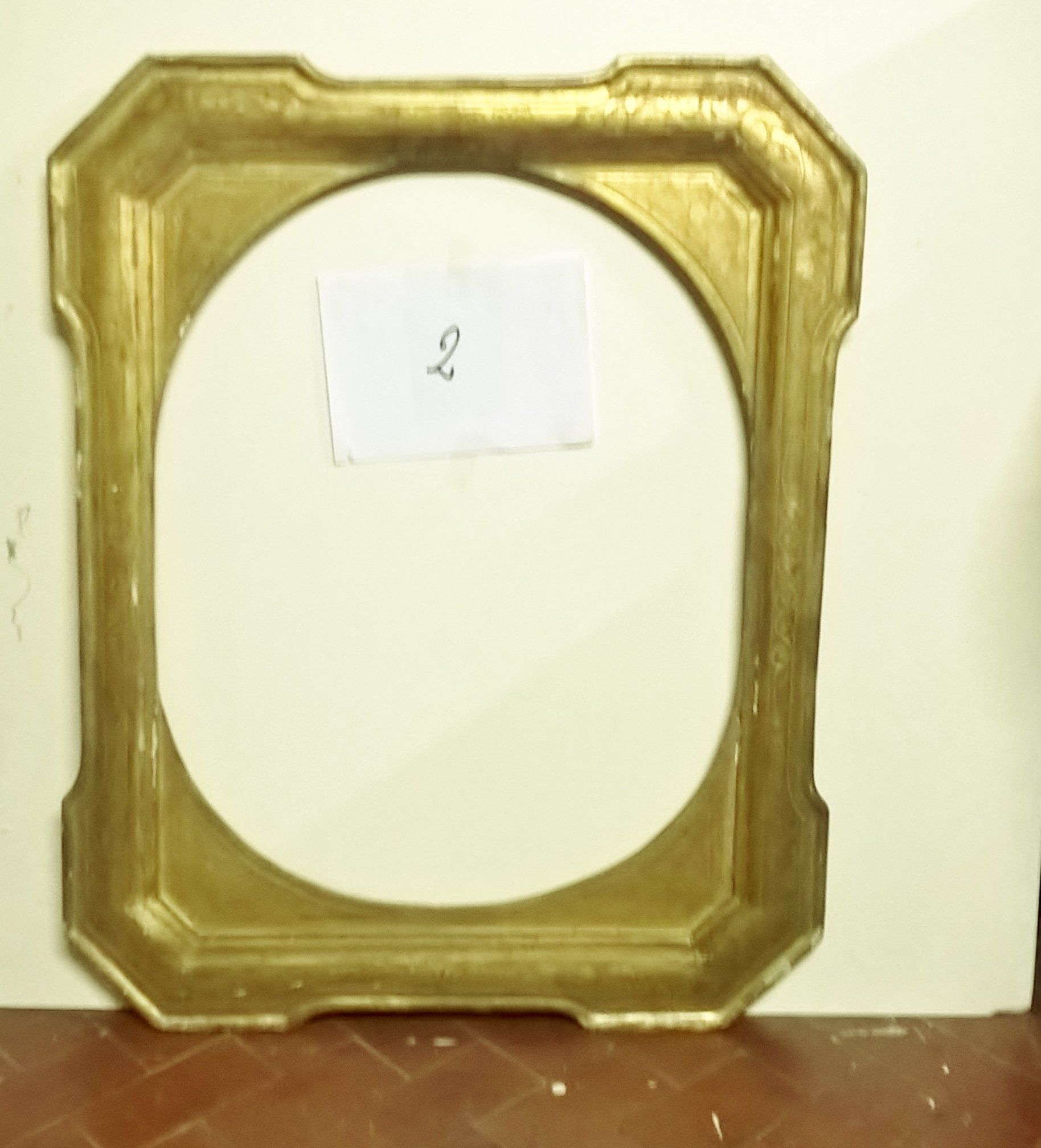 cornice 800 patinata oro vero