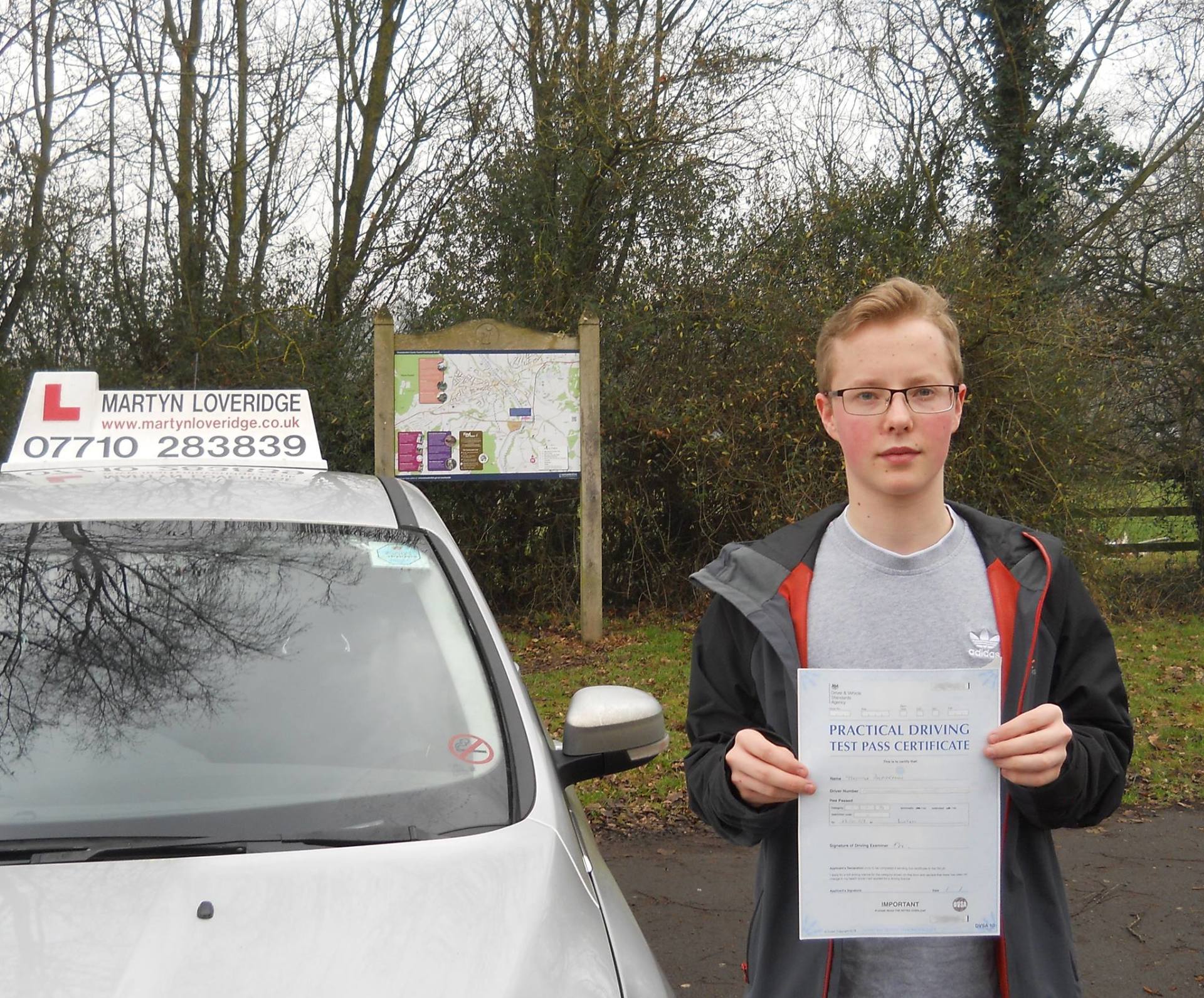 Martyn Loveridge Driver Training's customer 26