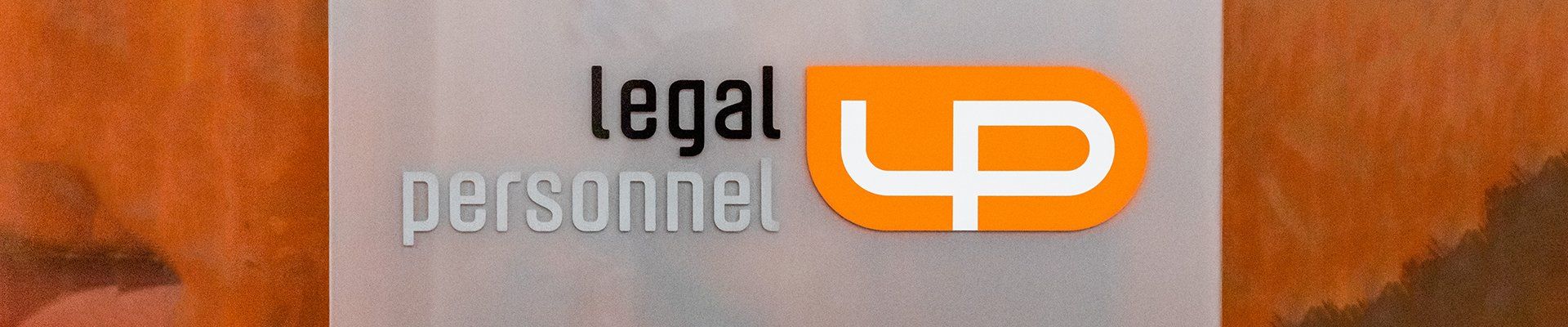 A sign that says legal personnel on it