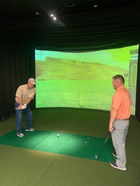 Indoor Golf Simulator located in Abilene, TX
